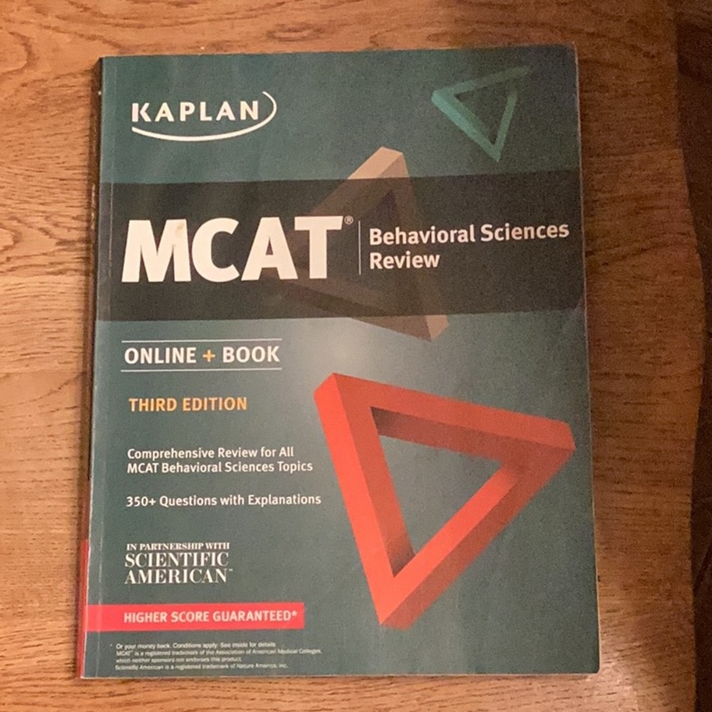 MCAT Behavioral Sciences Review- Kaplan